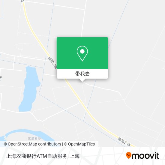 上海农商银行ATM自助服务地图