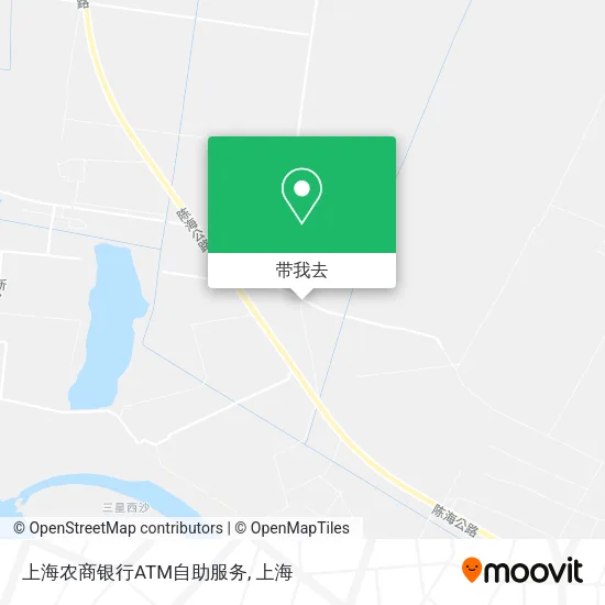 上海农商银行ATM自助服务地图