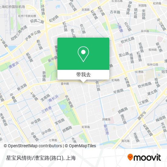 星宝风情街/漕宝路(路口)地图