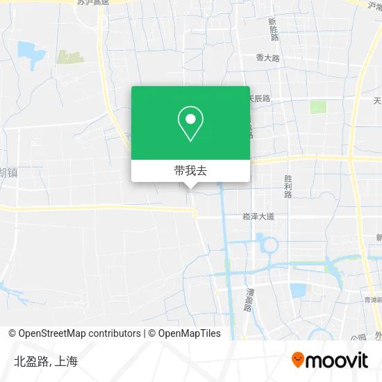 北盈路地图