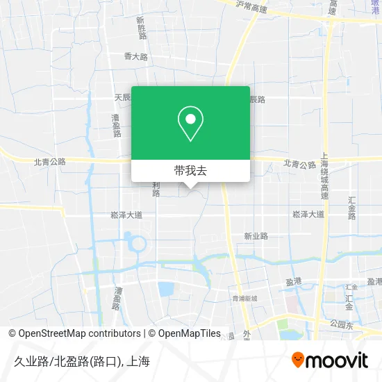 久业路/北盈路(路口)地图