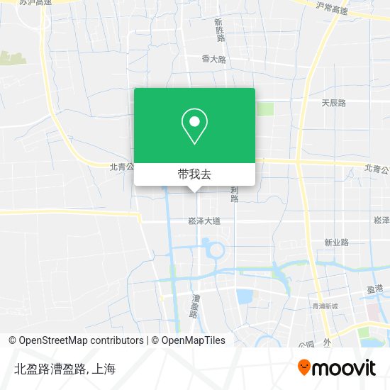 北盈路漕盈路地图