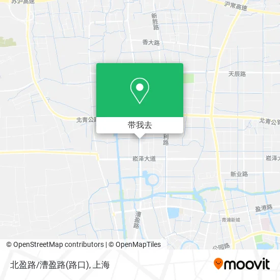 北盈路/漕盈路(路口)地图