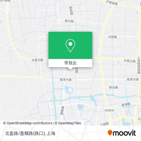 北盈路/盈顺路(路口)地图