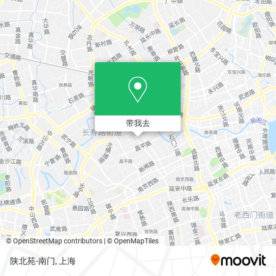 陕北苑-南门地图