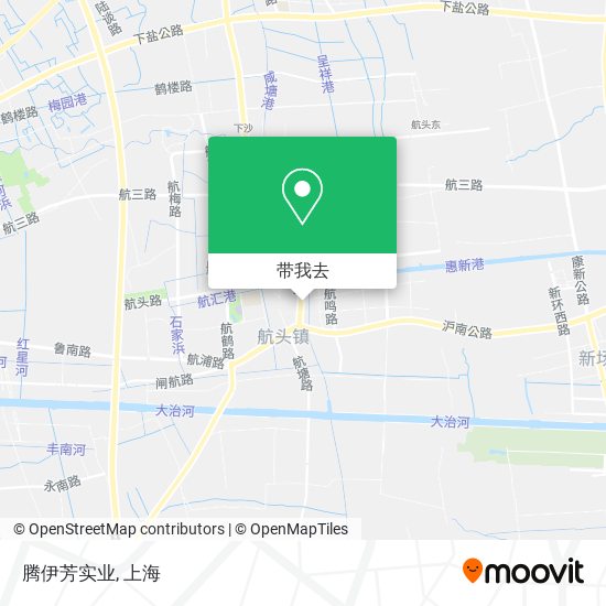 腾伊芳实业地图