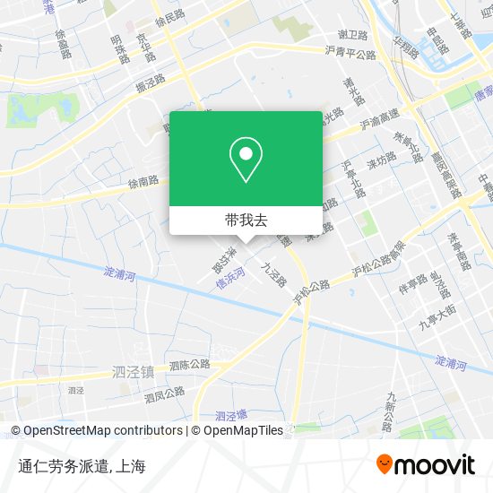 通仁劳务派遣地图