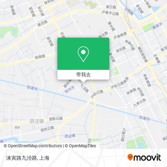 涞寅路九泾路地图