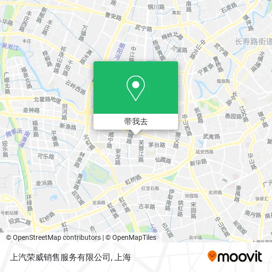 上汽荣威销售服务有限公司地图