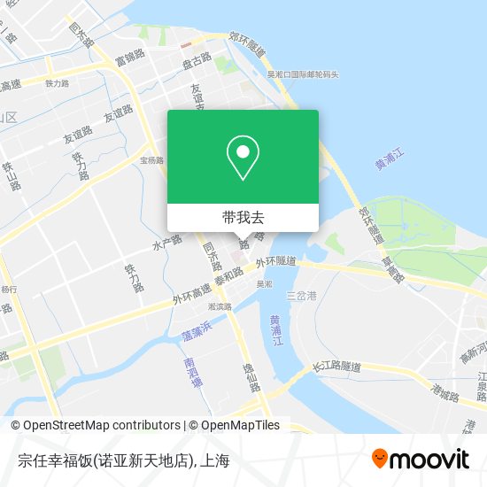 宗任幸福饭(诺亚新天地店)地图