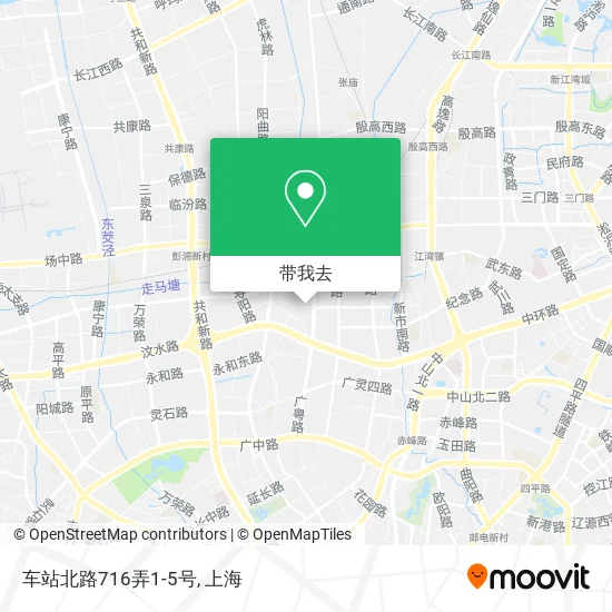 车站北路716弄1-5号地图