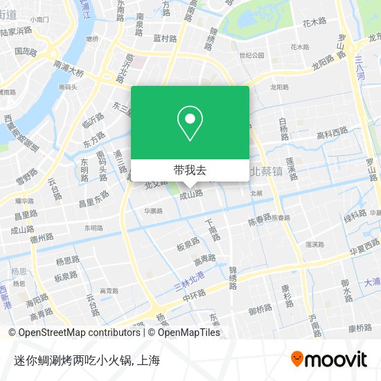 迷你鲷涮烤两吃小火锅地图