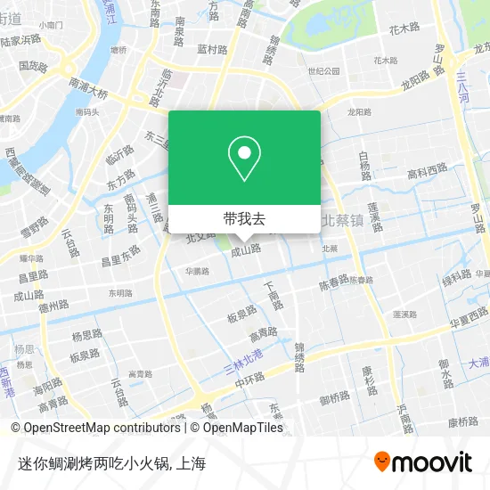 迷你鲷涮烤两吃小火锅地图