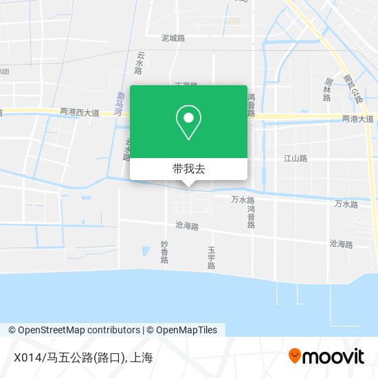 X014/马五公路(路口)地图