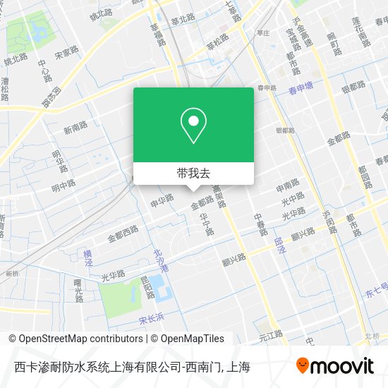 西卡渗耐防水系统上海有限公司-西南门地图