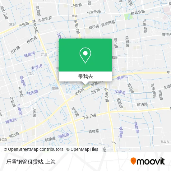 乐雪钢管租赁站地图