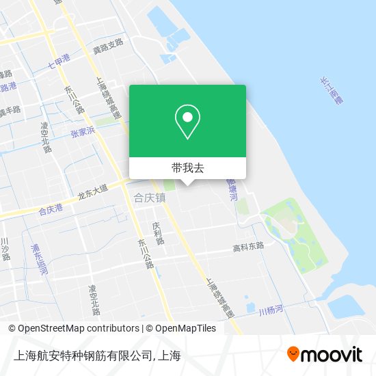 上海航安特种钢筋有限公司地图