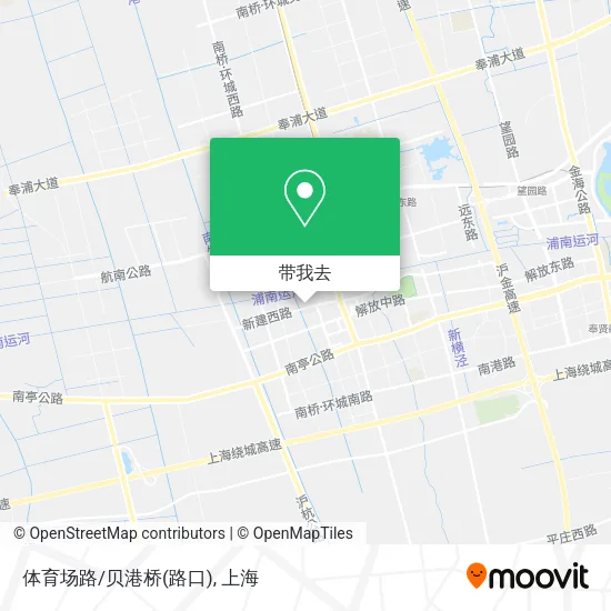 体育场路/贝港桥(路口)地图