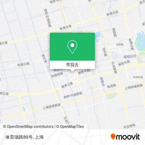 体育场路80号地图