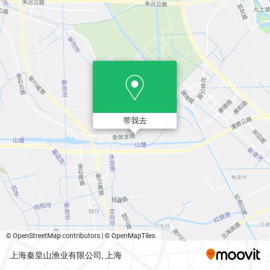 上海秦皇山渔业有限公司地图
