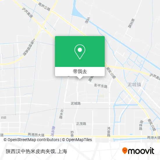 陕西汉中热米皮肉夹馍地图