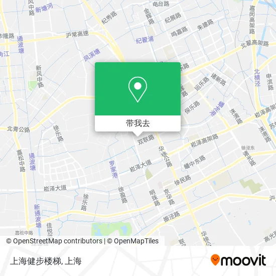 上海健步楼梯地图