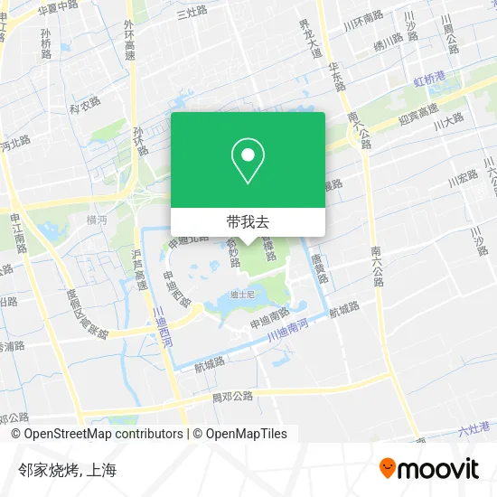 邻家烧烤地图