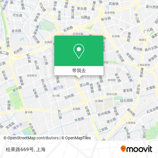 桂果路669号地图