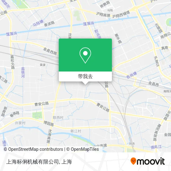 上海标俐机械有限公司地图