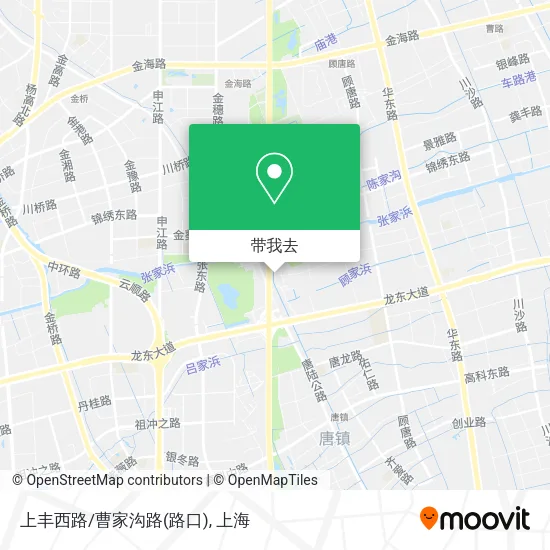上丰西路/曹家沟路(路口)地图