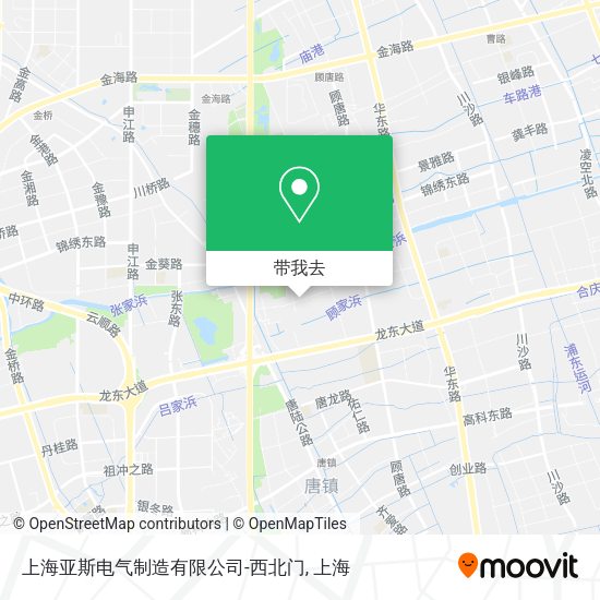 上海亚斯电气制造有限公司-西北门地图