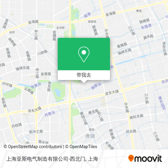 上海亚斯电气制造有限公司-西北门地图