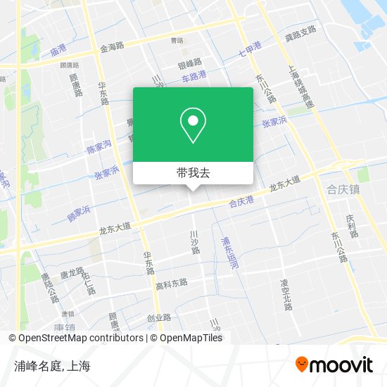 浦峰名庭地图