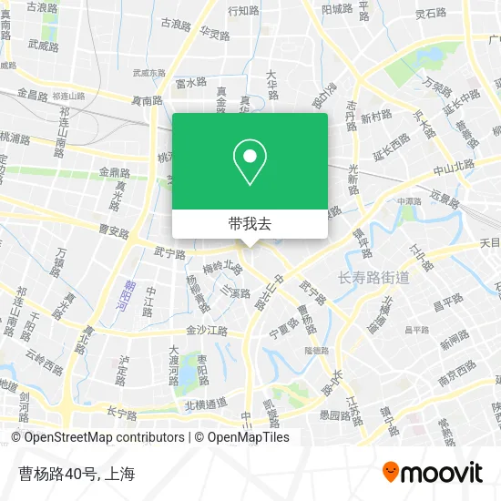 曹杨路40号地图