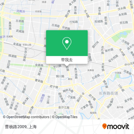 曹杨路2009地图