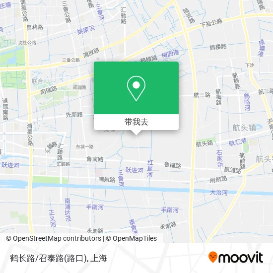 鹤长路/召泰路(路口)地图