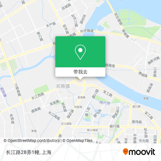 长江路28弄1幢地图