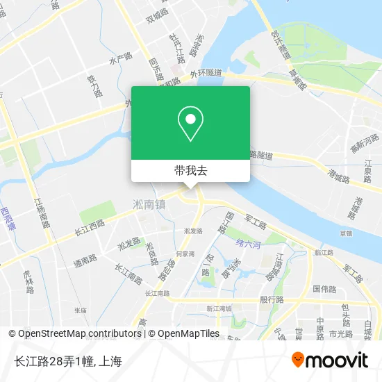 长江路28弄1幢地图