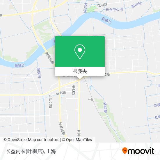 长益内衣(叶榭店)地图