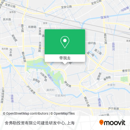 舍弗勒投资有限公司建造研发中心地图