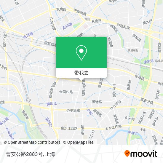 曹安公路2883号地图