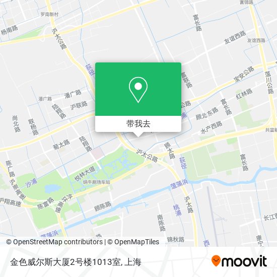 金色威尔斯大厦2号楼1013室地图