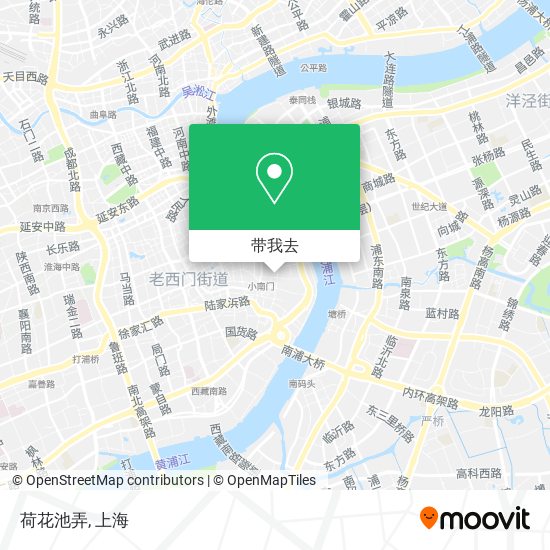 荷花池弄地图