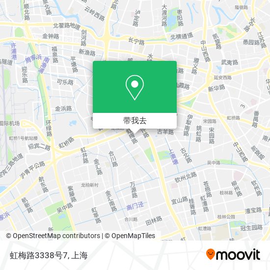 虹梅路3338号7地图