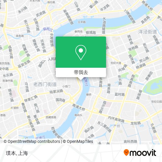 璞本地图