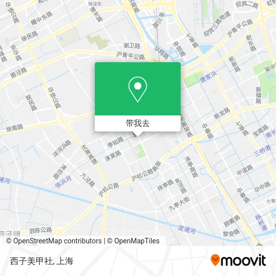 西子美甲社地图