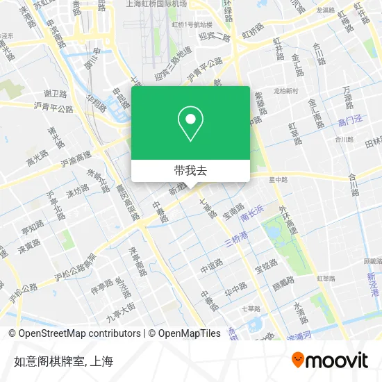 如意阁棋牌室地图