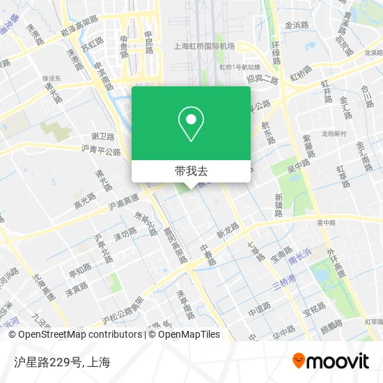 沪星路229号地图