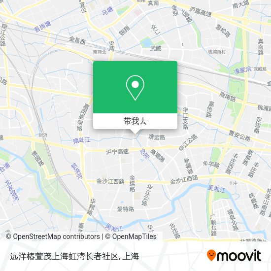 远洋椿萱茂上海虹湾长者社区地图