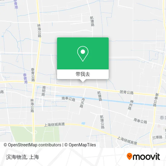 滨海物流地图